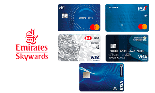Top 5 Travel Air Miles Credit Cards with Emirates Skywards in UAE