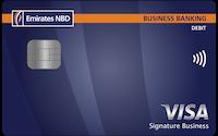 Visa Signature Business Debit Card