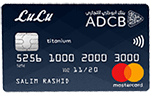 ADCB Lulu Titanium Credit Card
