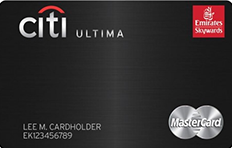 Emirates-Citibank Ultima Credit Card