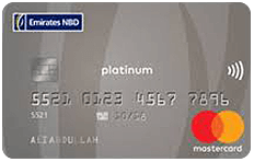 Emirates NBD MasterCard Platinum Credit Card