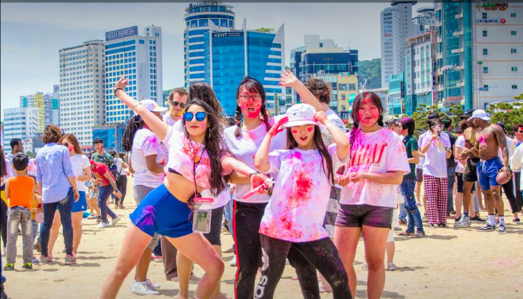 Holi at JA the Resort